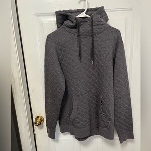 Marmot Charcoal Quilted Womens  Hoodie